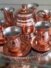 Copper dishes (2)